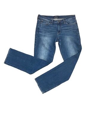 Vintage Lucky You Lucky Brand Sweet Straight Jeans Sz 10/30, 99% Cotton Med Wash
